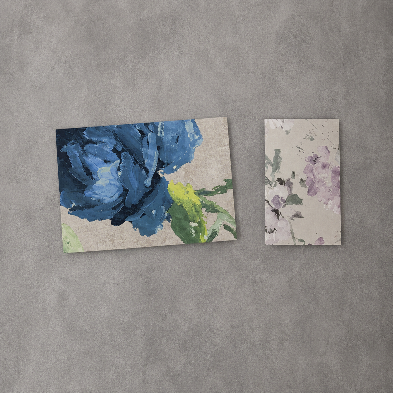 Briefumschläge aus Tapete – Floral, middle and small size mit einzigartigem Charme