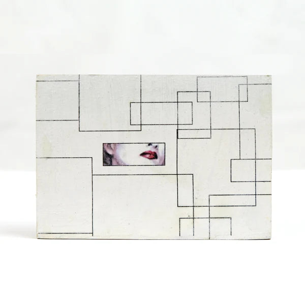 YAGEMEDIA Grafik „Kuss“ – Kunst im Taschenformat