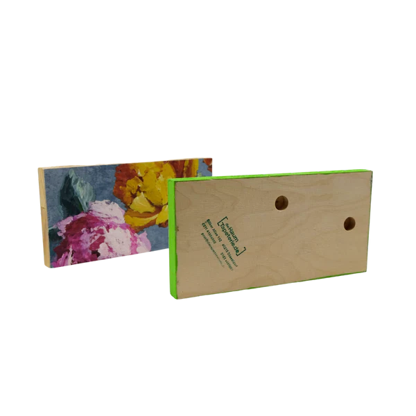 Tapetenbilder „Floral/Blau“ – 2er-Set mit stilvollen Akzenten