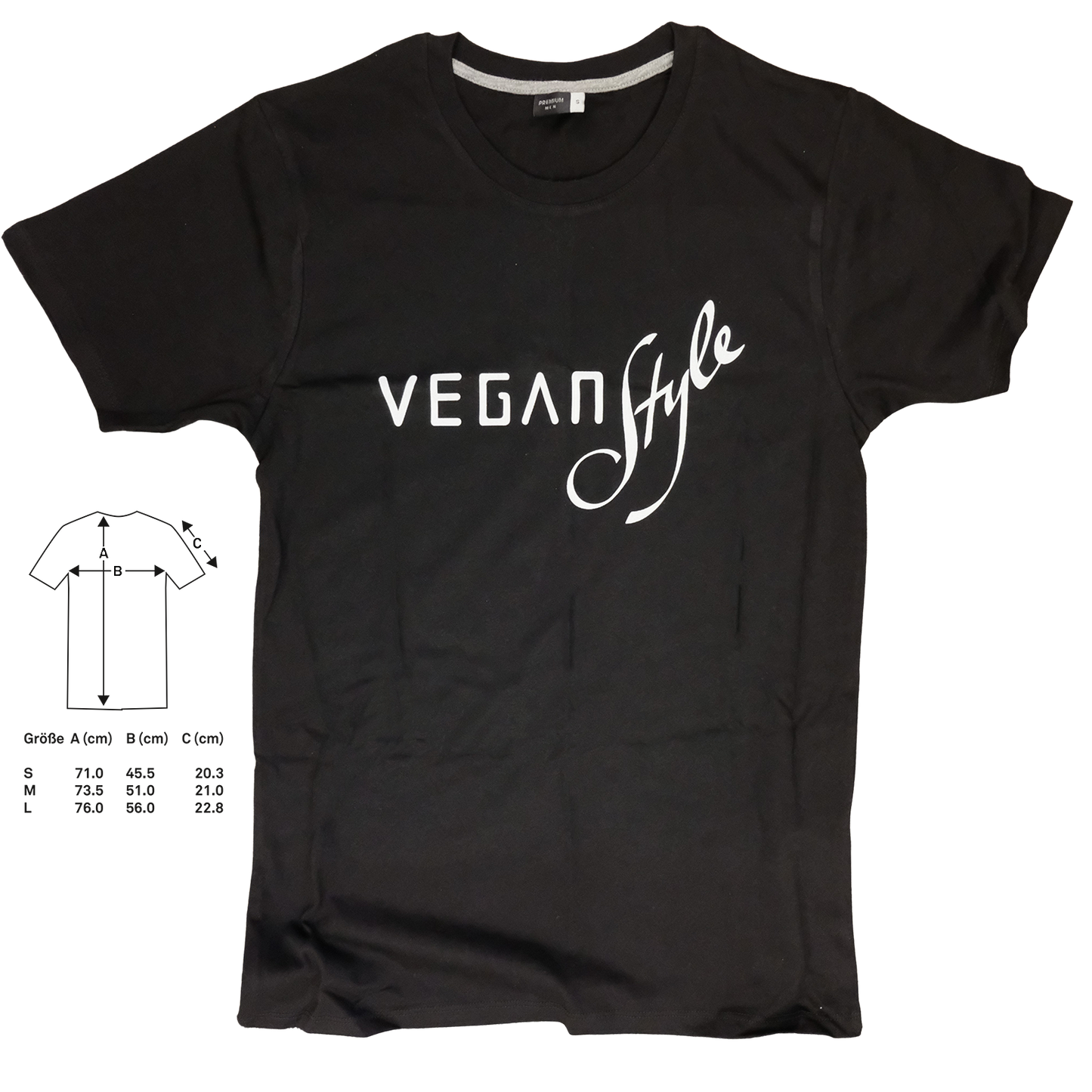 T-Shirt „Vegan Style“ – Nachhaltige Mode mit einer klaren Botschaft