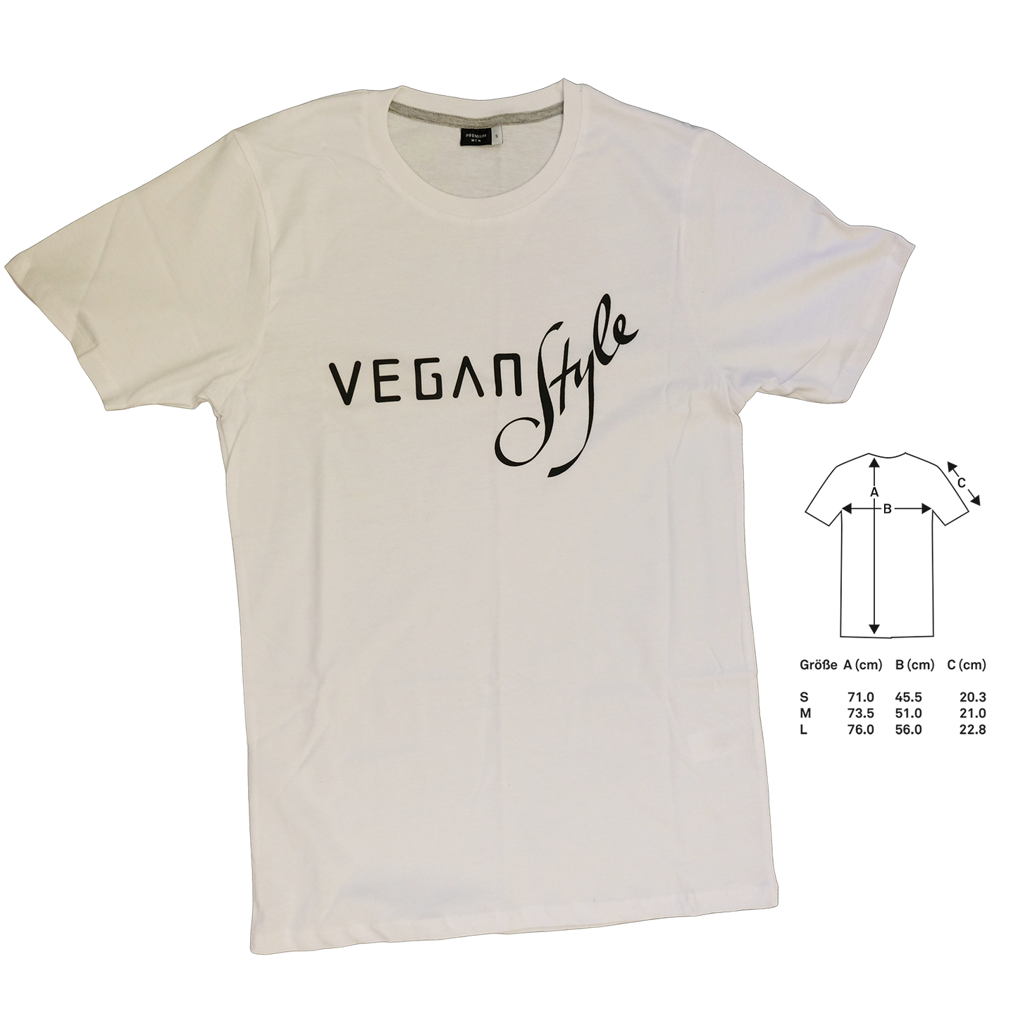 T-Shirt „Vegan Style“ – Nachhaltige Mode mit einer klaren Botschaft