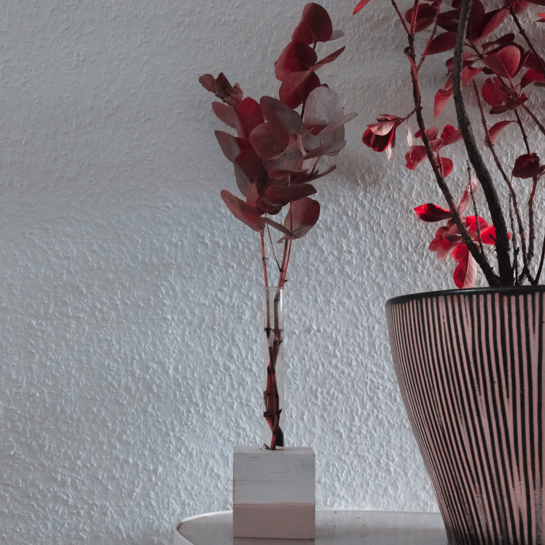 Reagenzglasvase oder , weiss – yagemedia