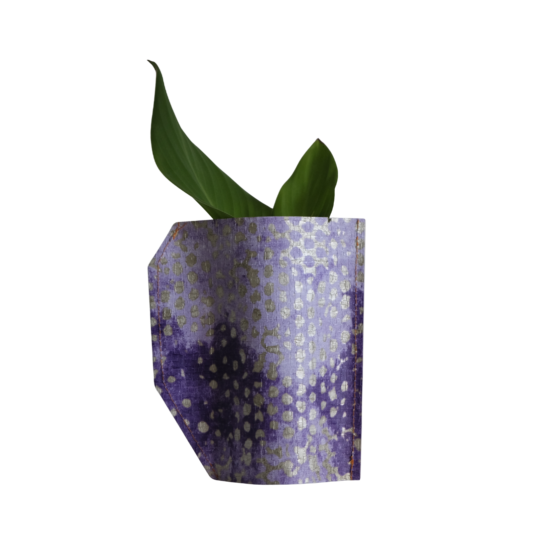 Tapetenvase Pixel, Lila– tecmedia/dRT