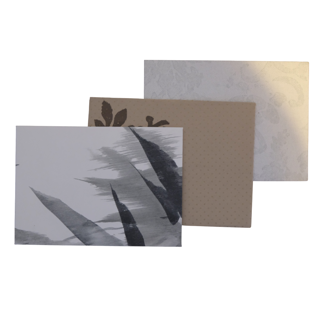 Briefumschläge aus Tapete – Floral, 6er-Set mit einzigartigem Charme
