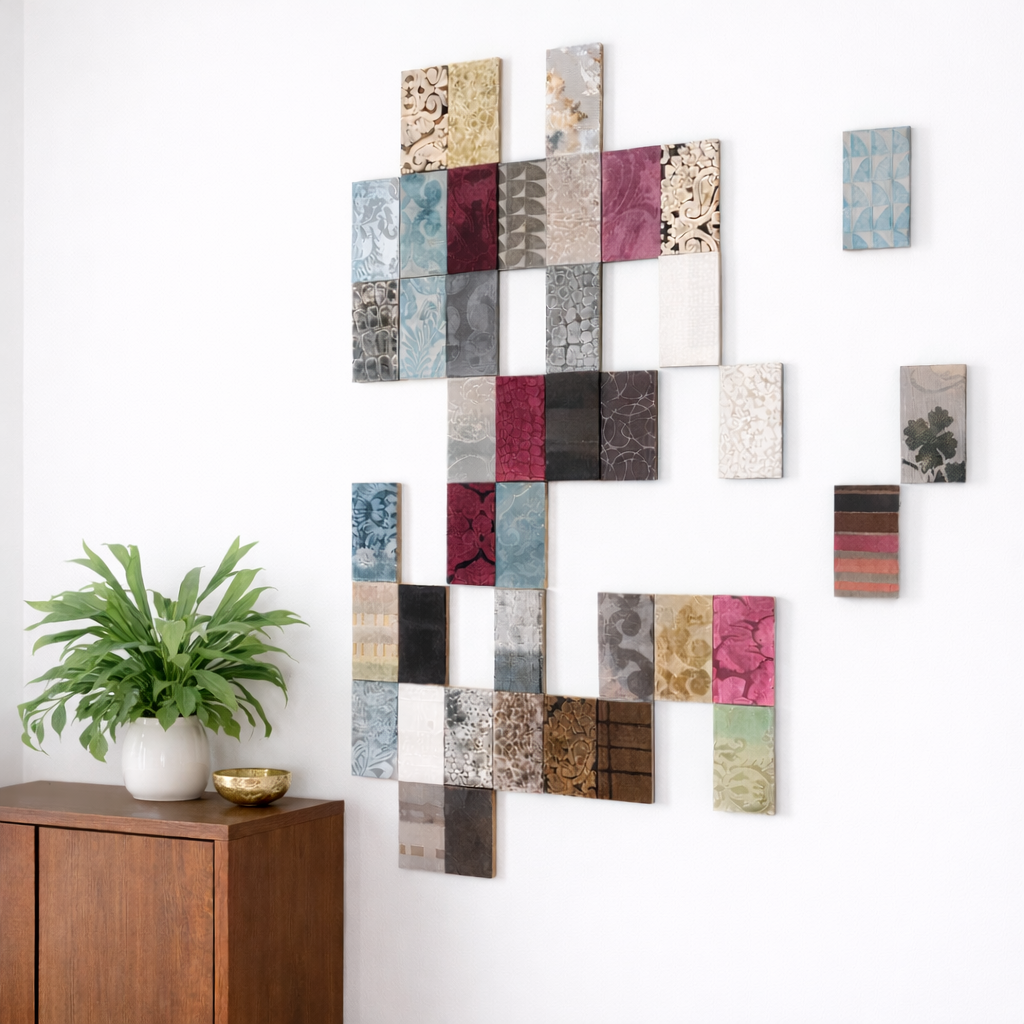 Stoffbilder „Floral/Grafisch/Skin“ – Stilvolle Wandkunst