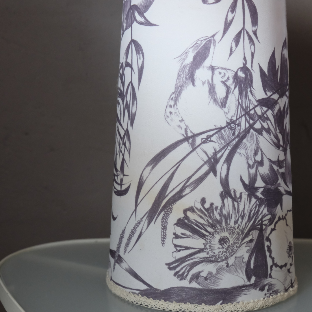 Weinhaube & Kerzenhülle – Floral Edition