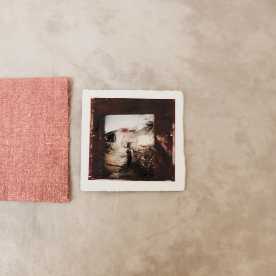 YAGEMEDIA Polaroid „Home sweet home“ – Material Mix