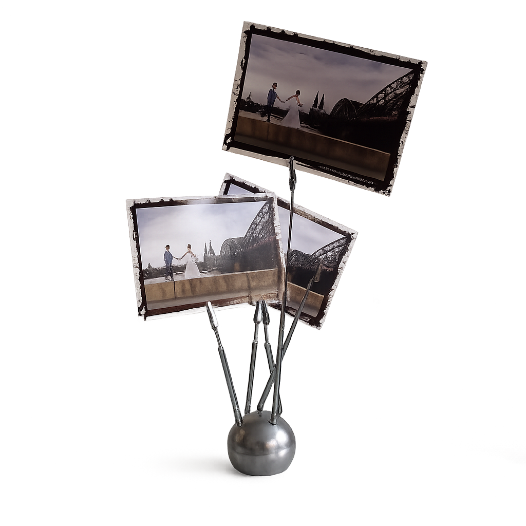 Fotohalter Silber – Stilvoller Karten- und Bilderhalter für jede Dekoration