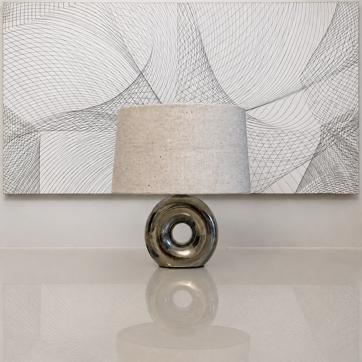 Poptical Art Lampe – „Wenn Licht zur Sprache wird“