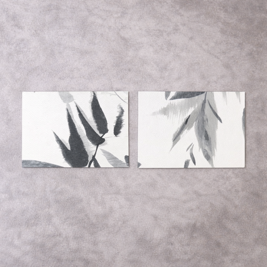 Briefumschläge aus Tapete – 2 Stück, Floral, Bambusstyle mit einzigartigem Charme