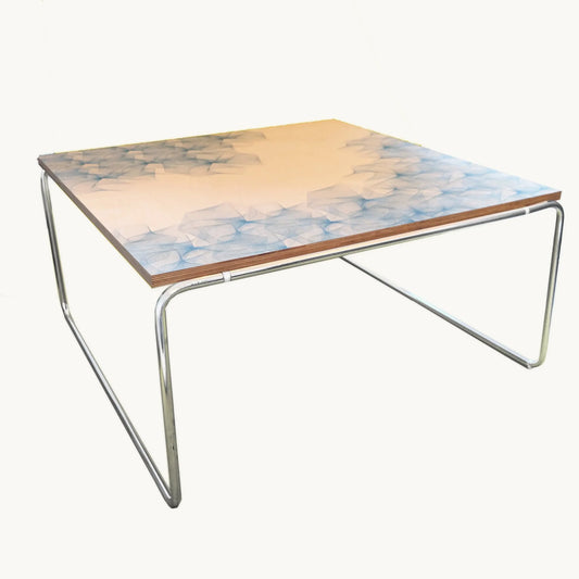 Tisch eckig „Blüte“ – Stilvolles Design trifft moderne Kunst