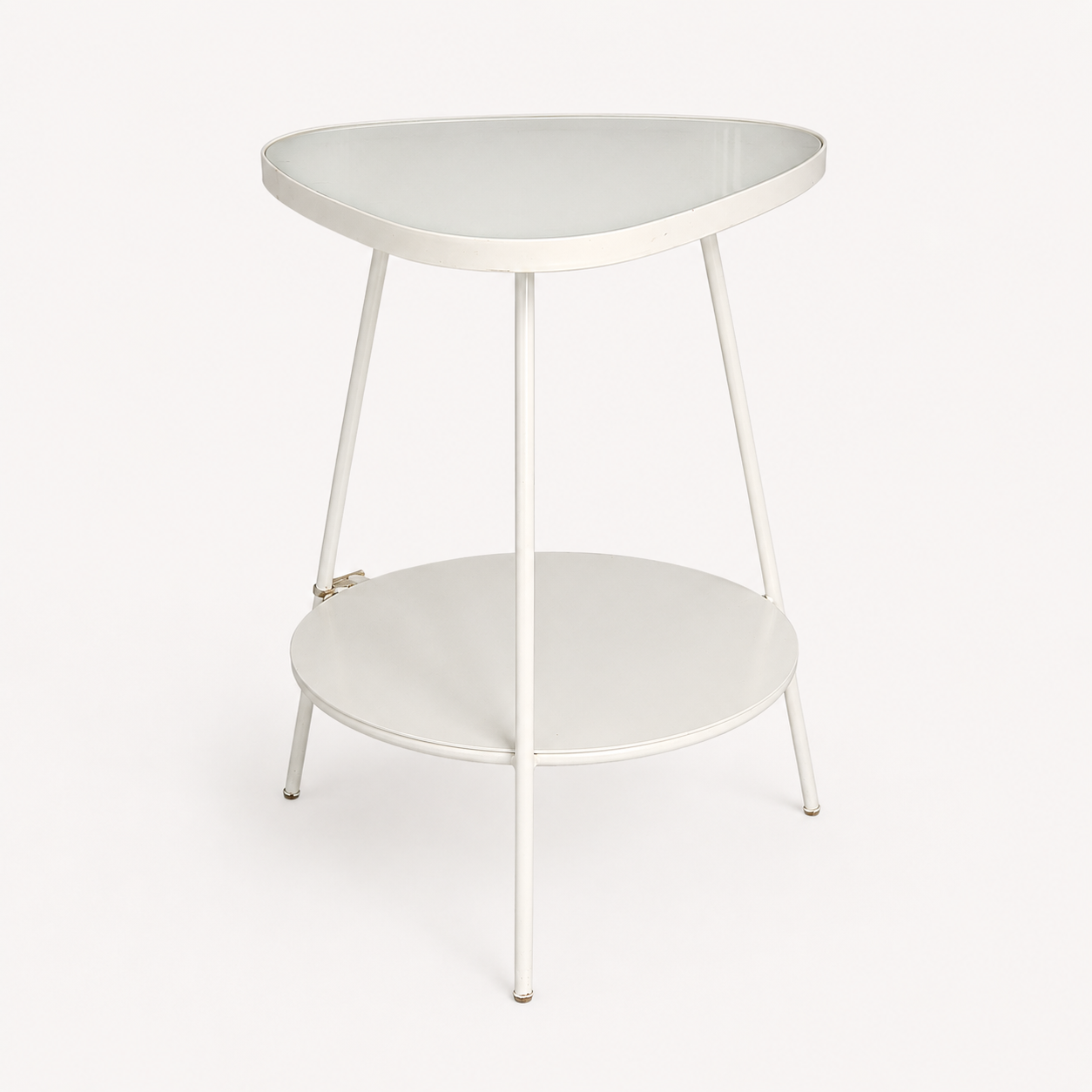 Nierentisch_modern und weiss milchig