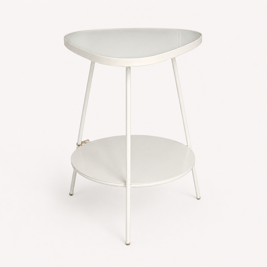Nierentisch_modern und weiss milchig