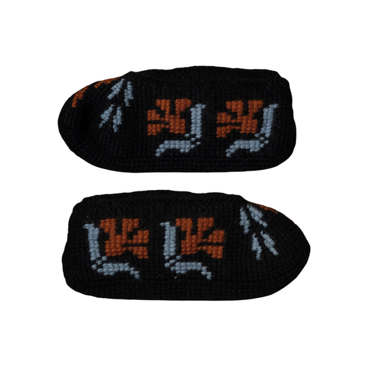 Mode Cerab/Socken schwarz/rot/blau