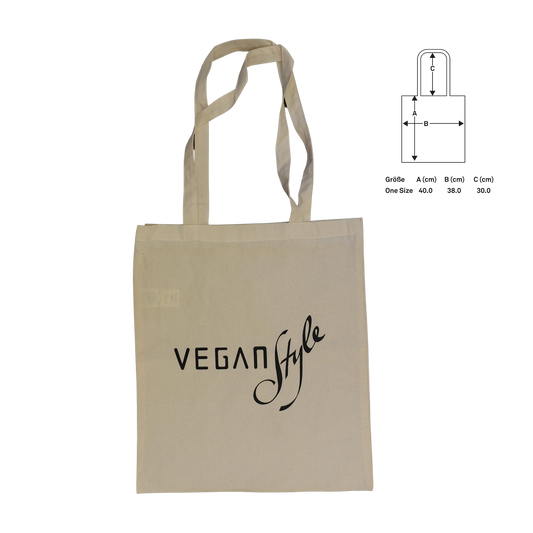 Stoffbeutel – Vegan Style Aufdruck