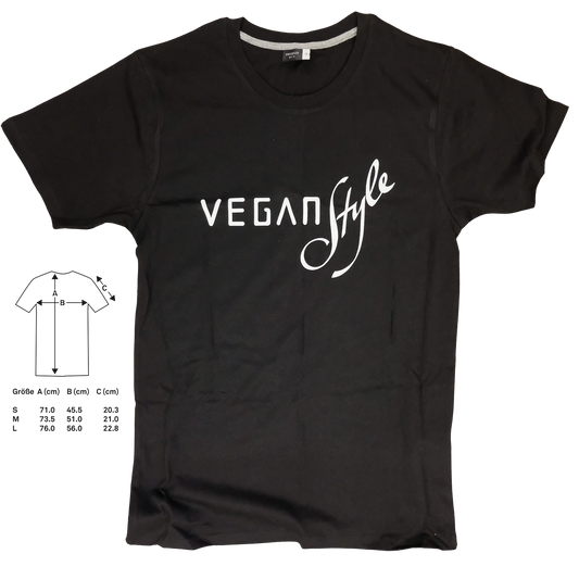 T-Shirt „Vegan Style“ – Nachhaltige Mode mit einer klaren Botschaft