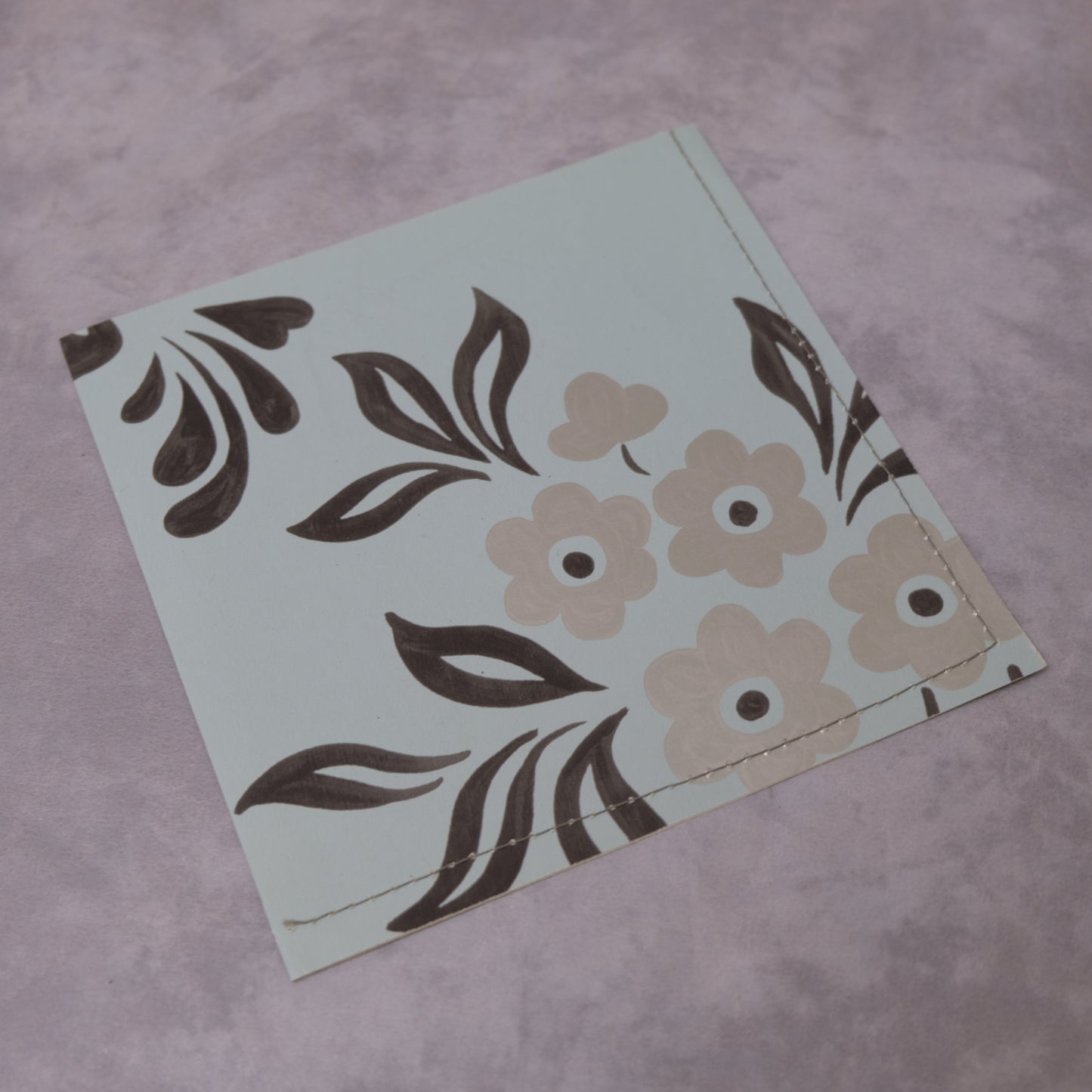 Genähte Umschläge aus Tapete – diverse Größen, insgeamt 5 Stück