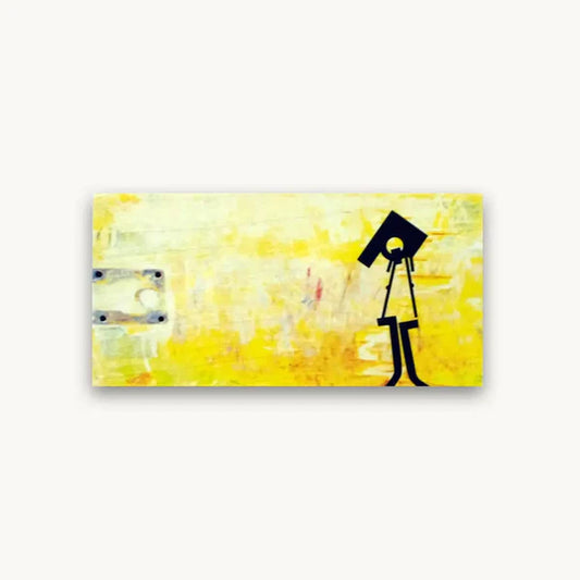 YAGEMEDIA Grafik „Typo-Bild 3/7“ – Typografische Kunst mit historischem Charme