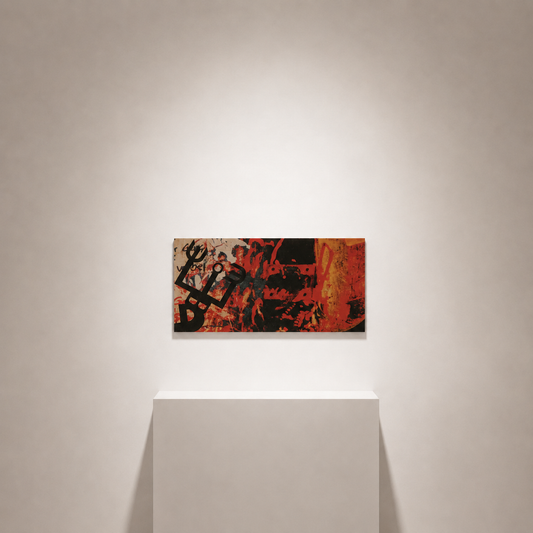 YAGEMEDIA Grafik „Typo-Bild 7/8“ – Typografische Kunst mit zeitlosem Charme
