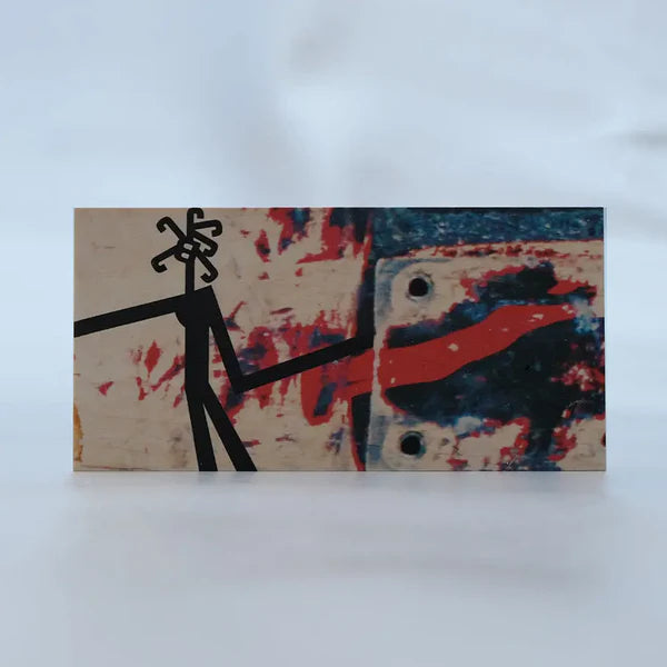 YAGEMEDIA Grafik „Typo-Bild 4/8“ – Typografische Kunst im Taschenformat